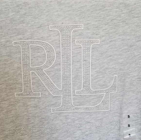 Ralph Lauren Stud Logo Long Sleeve Tee - Picture 3 of 8